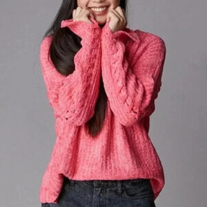 HOT PINK SWEATER